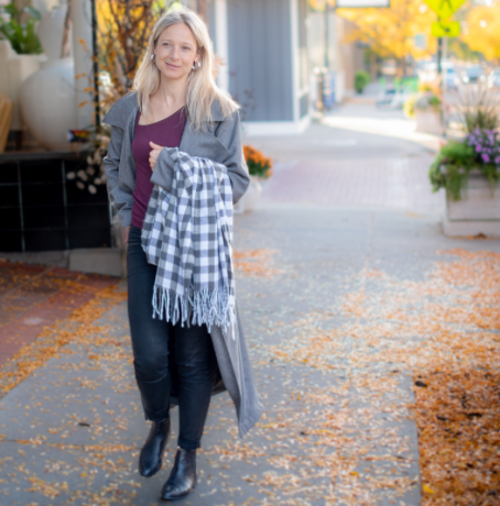 Buffalo Plaid Cashmere Scarf