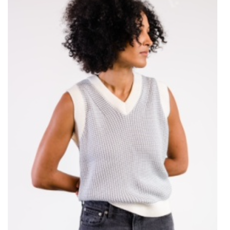 Liza V-Neck Sweater Vest